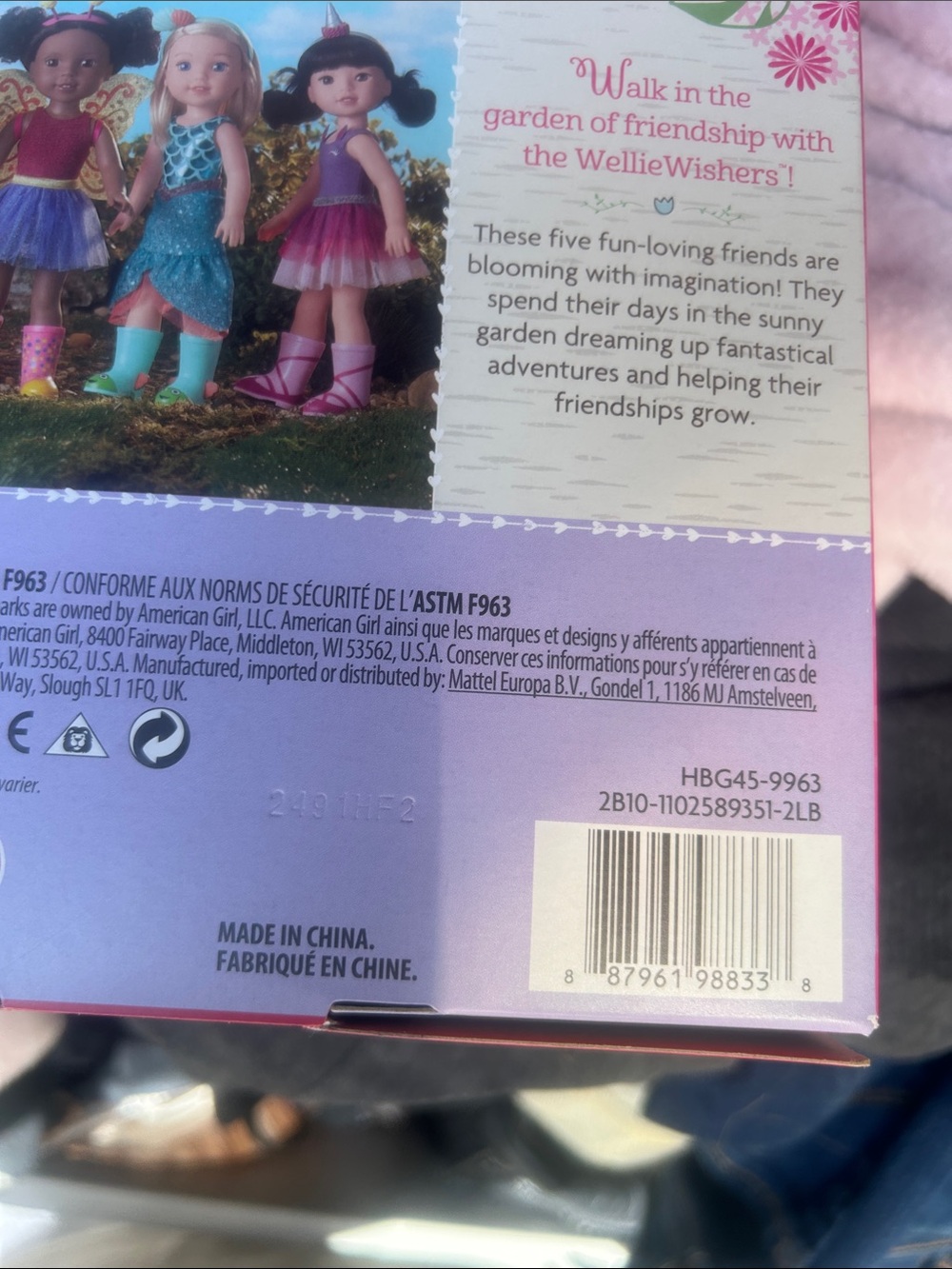 American Girl WellieWishers Doll Ashlyn new in box. - Picture 5 of 5